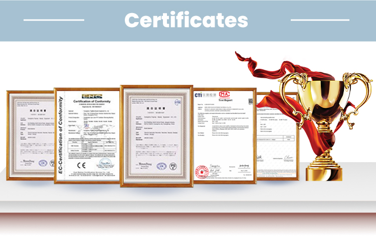 Certificates